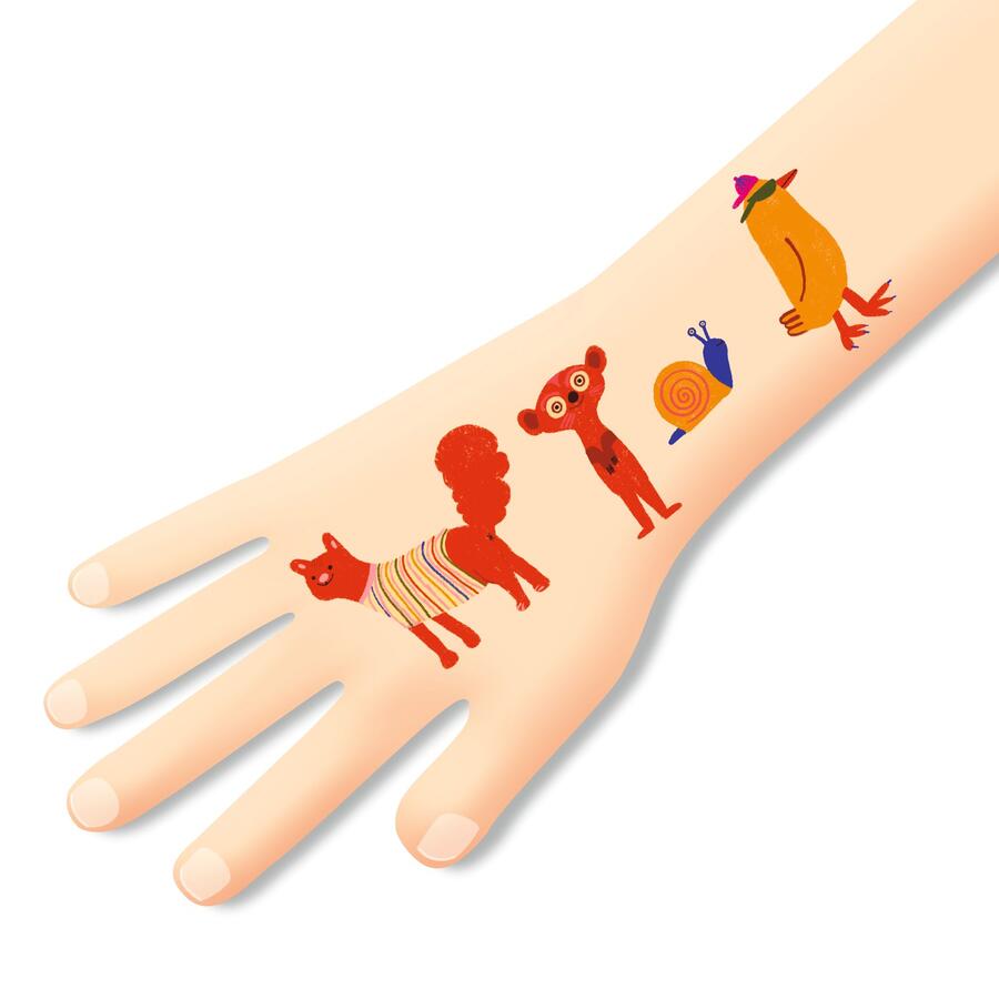 Tattoos Animali divertenti