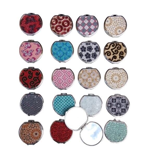 Set 16 Specchietti da Borsetta "Shine Round"