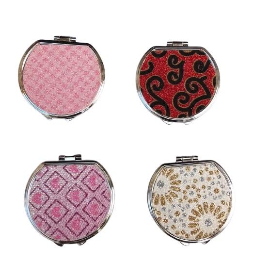 Set 16 Specchietti da Borsetta "Shine Round"