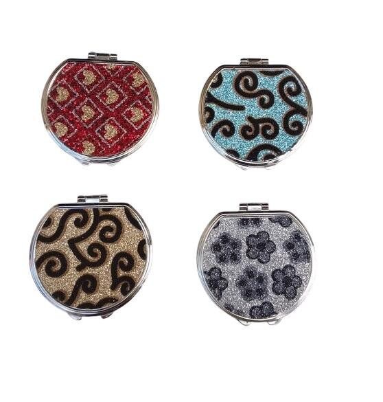 Set 16 Specchietti da Borsetta "Shine Round"