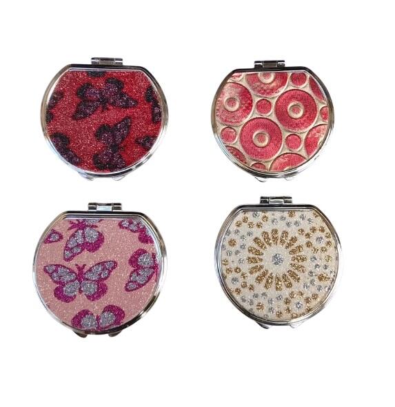 Set 16 Specchietti da Borsetta "Shine Round"