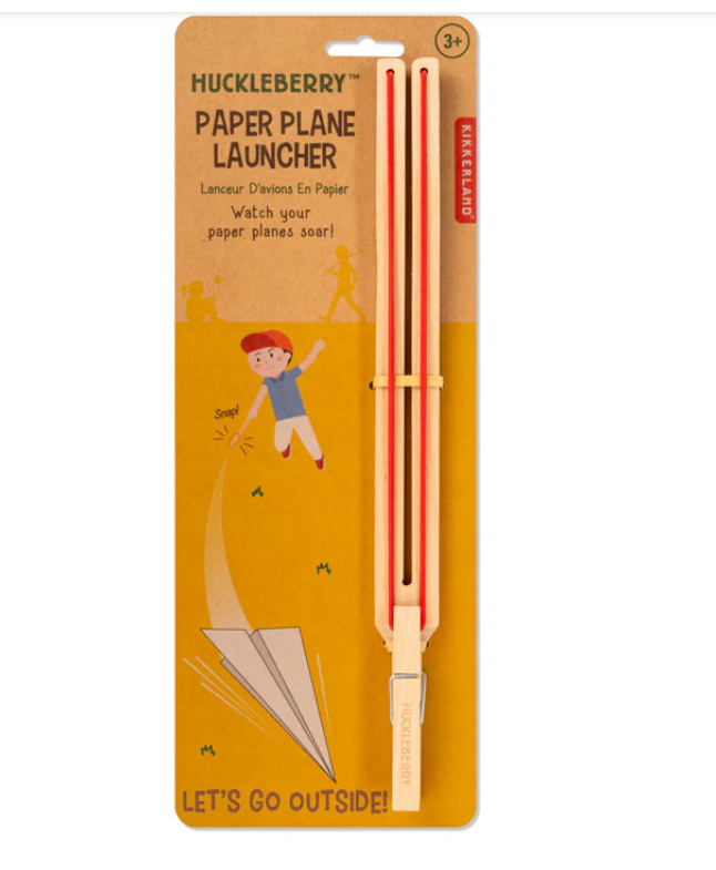 Lancia aeroplani di carta Huckleberry