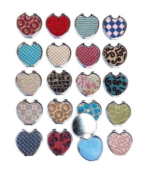 Set 16 Specchietti da Borsetta "Lovely Heart"