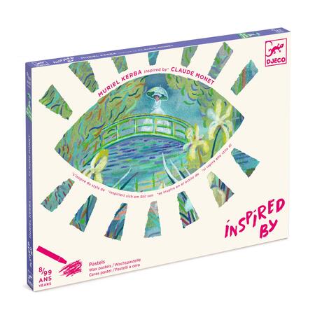 Colora con le cere Ninfee