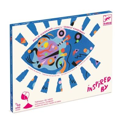 Colora con le sabbie Astratto