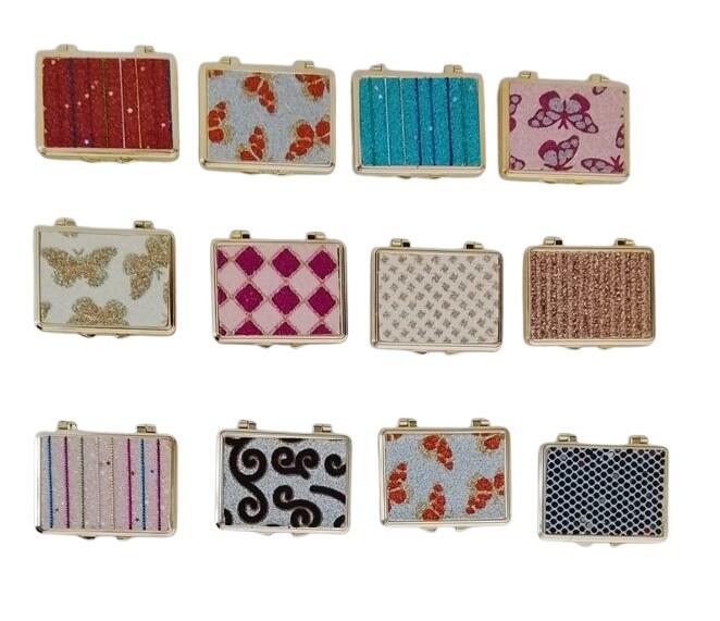 Set 16 Specchietti da Borsetta "Glitter e oro"