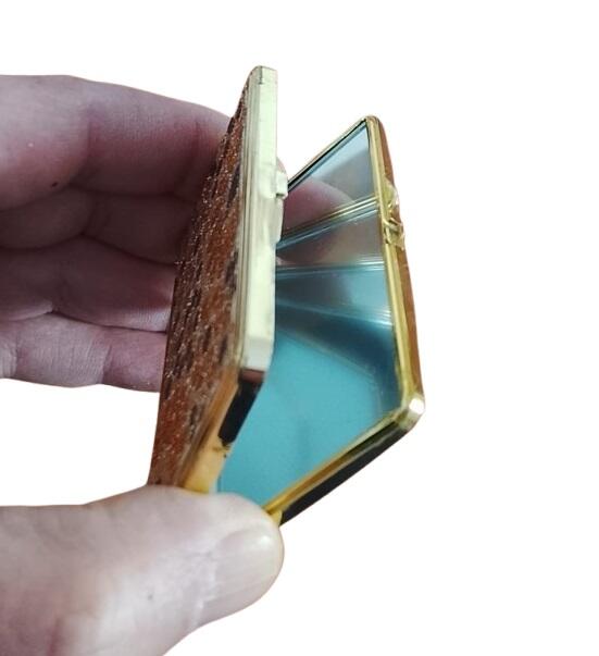 Set 16 Specchietti da Borsetta "Glitter e oro"