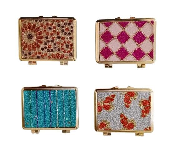 Set 16 Specchietti da Borsetta "Glitter e oro"