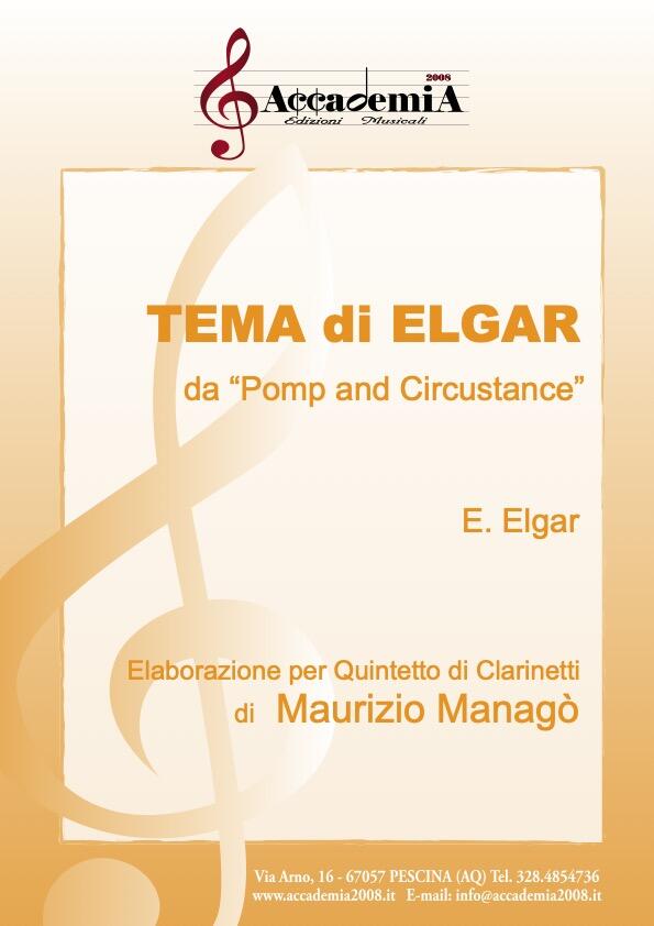 TEMA DI ELGAR (Quartetto di Clarinetti) - Manurizio Managò / Edward Elgar