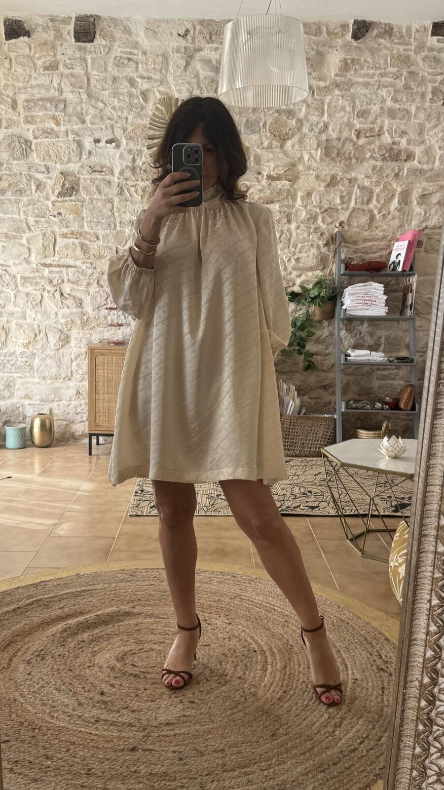 Mini Dress White Milk