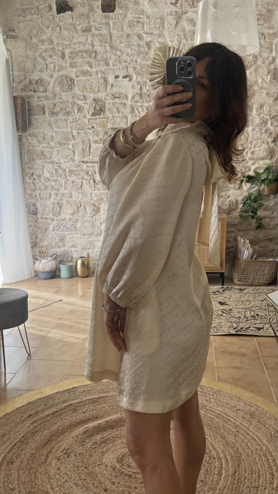 Mini Dress White Milk