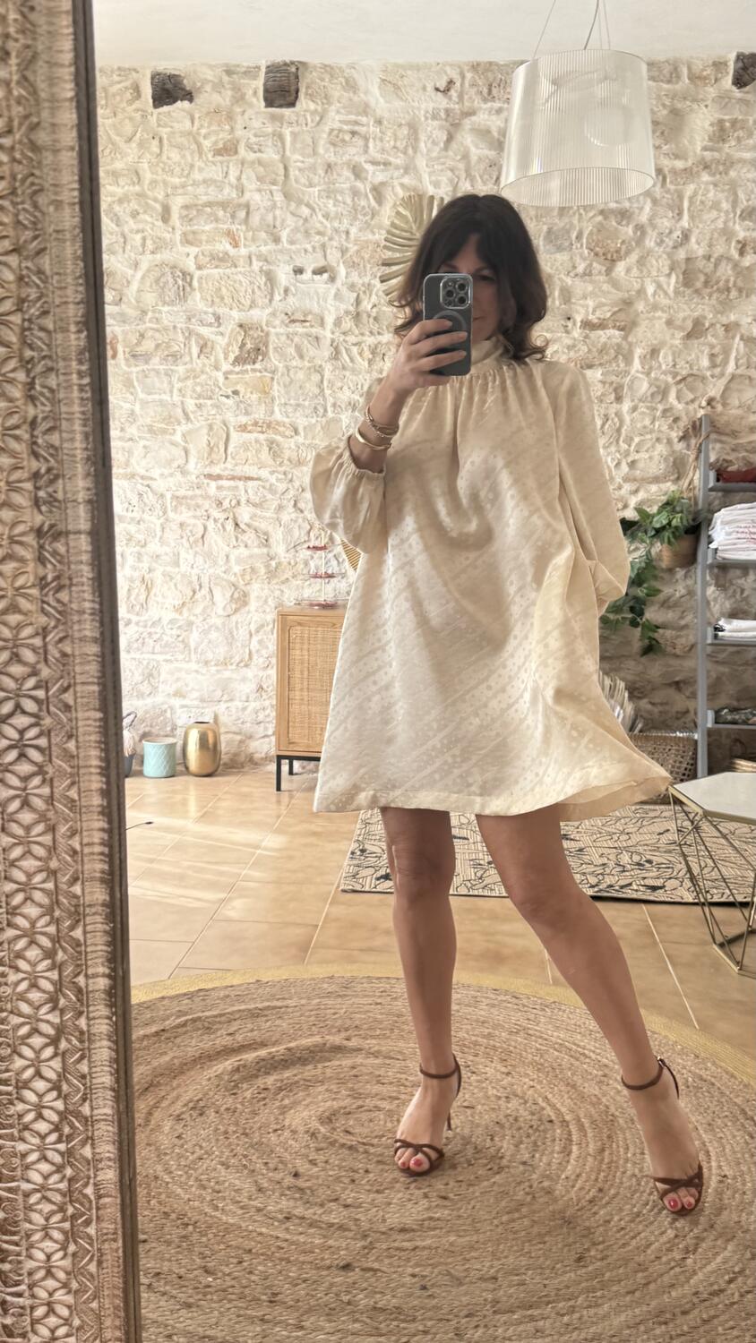 Mini Dress White Milk