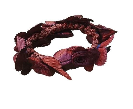 Set 80 Elastici Scrunchies Floreali Assortiti – 4 Modelli (20 pz cad.)