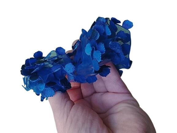 Set 80 Elastici Scrunchies Floreali Assortiti – 4 Modelli (20 pz cad.)