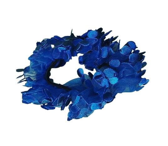 Set 80 Elastici Scrunchies Floreali Assortiti – 4 Modelli (20 pz cad.)