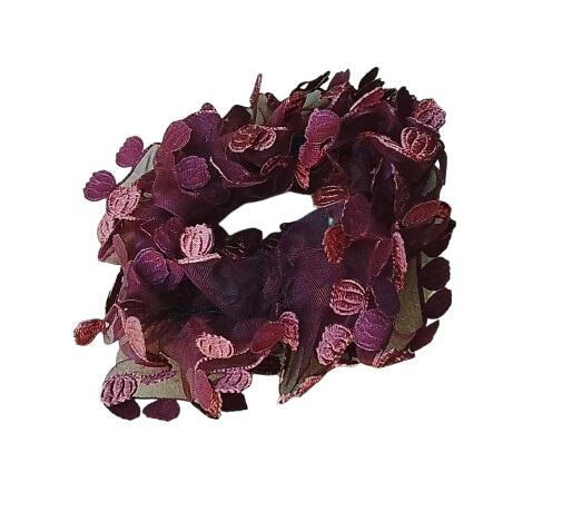 Set 80 Elastici Scrunchies Floreali Assortiti – 4 Modelli (20 pz cad.)