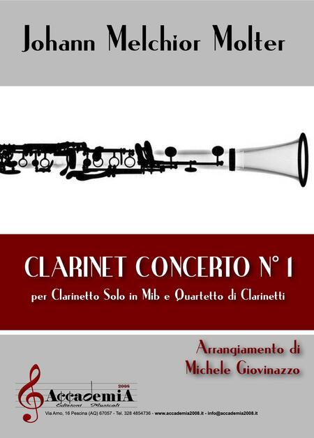 CLARINET CONCERTO N°1 (Ensemble di Clarinetti) - Michele Giovinazzo / Johann Melchior Molter