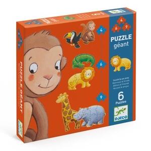 Puzzle gigante Animali
