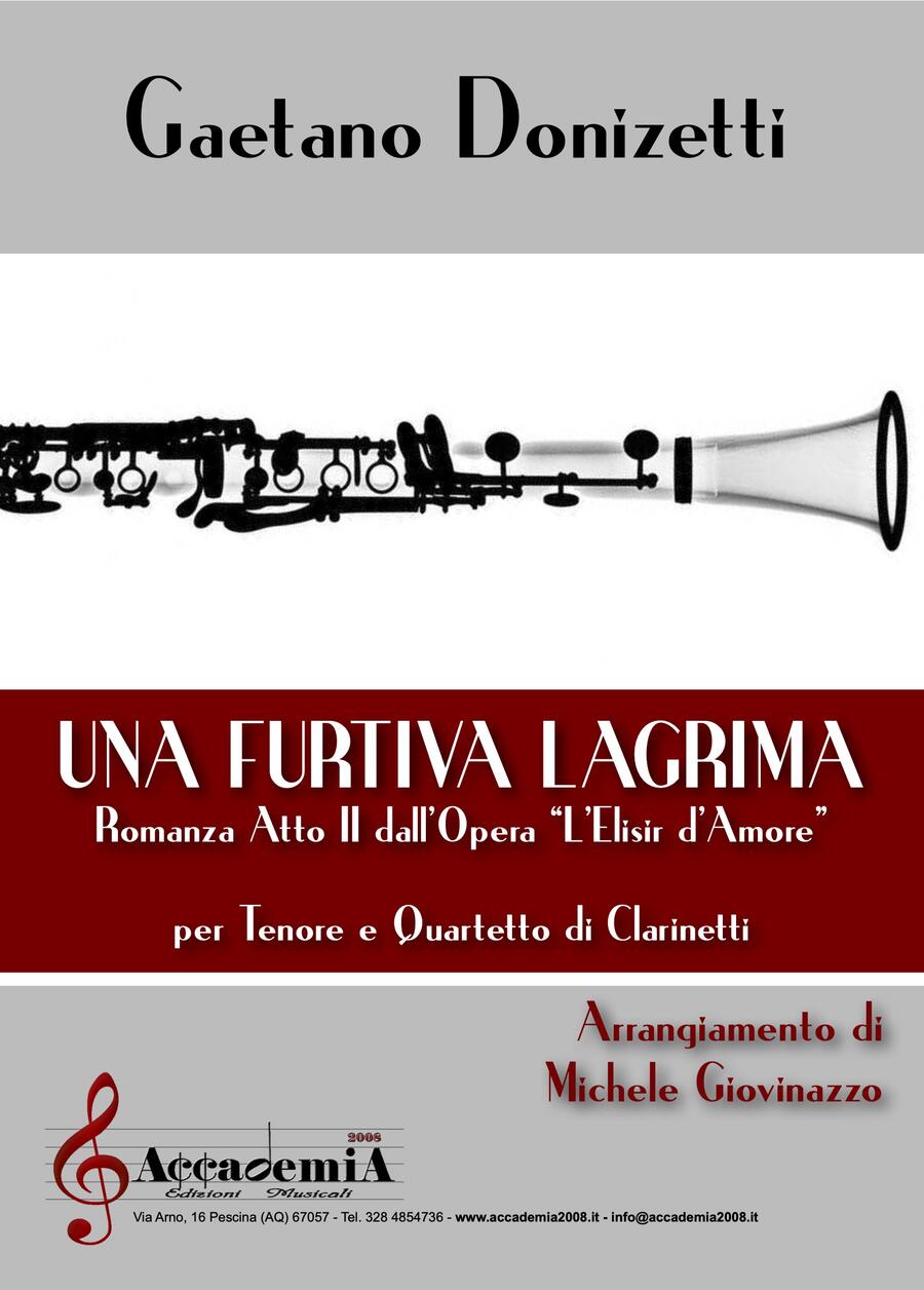 UNA FURTIVA LAGRIMA (Ensemble di Clarinetti) - Michele Giovinazzo / Gaetano Donizetti