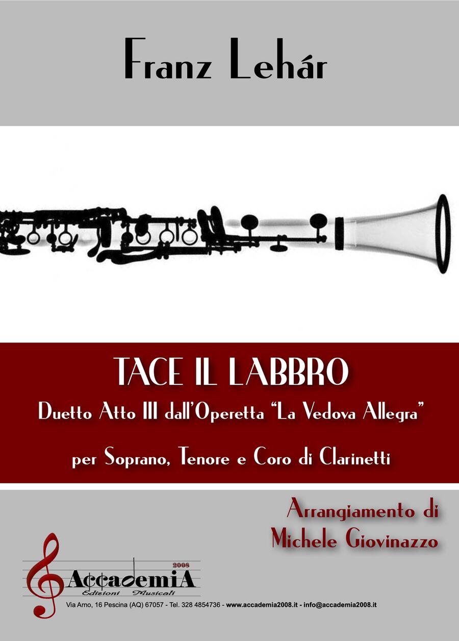 TACE IL LABBRO (Ensemble di Clarinetti) - Michele Giovinazzo / Franz Lehár