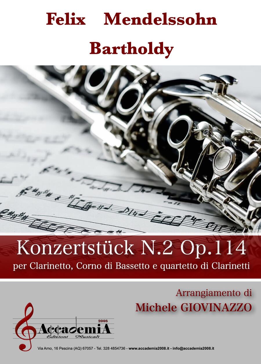KONZERTSTÜCK N°2 Op.114 (Ensemble di Clarinetti) - Michele Giovinazzo / Felix Mendelssohn Bartholdy