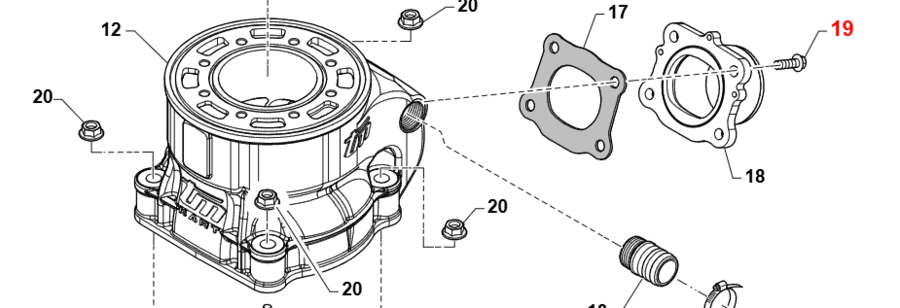 VITE TCEI 6 X 20 ZINCATA