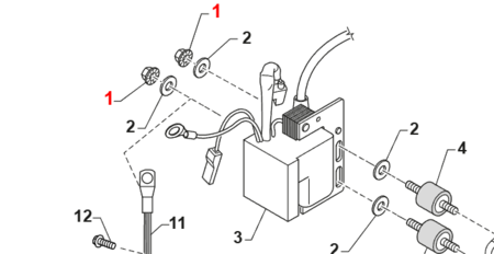 DADO M6 BASSO AUTOBLOCCANTE