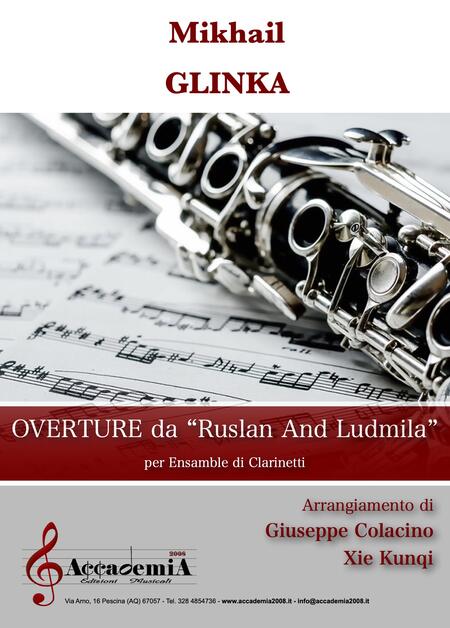 OVERTURE da "Ruslan and Ludmila" (Ensemble di Clarinetti) - Giuseppe Colacino / Xie Kunqi / Mikhail Glinka