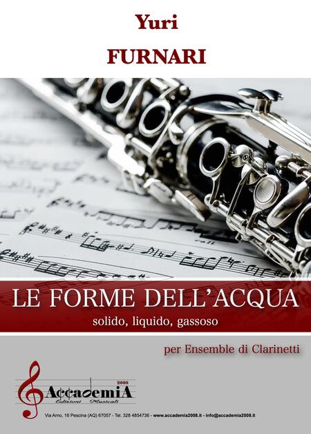 LE FORME DELL'ACQUA (Ensemble di Clarinetti) - Yuri Furnari