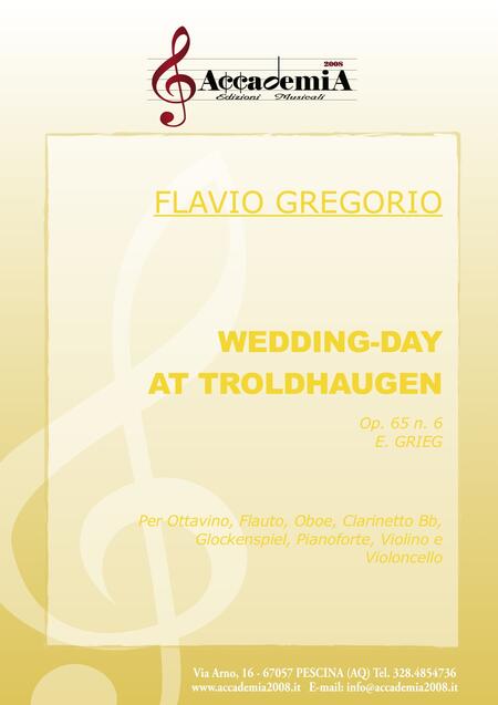 WEDDING-DAY AT TROLDHAUGEN Op.65 N°6 (Formazioni Scolastiche) - Flavio Gregorio / Edvard Grieg