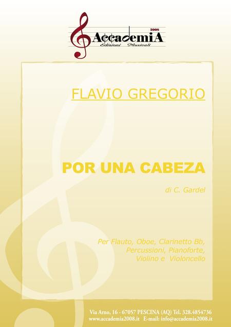 POR UNA CABEZA (Formazioni Scolastiche) - Flavio Gregorio / Carlos Gardel