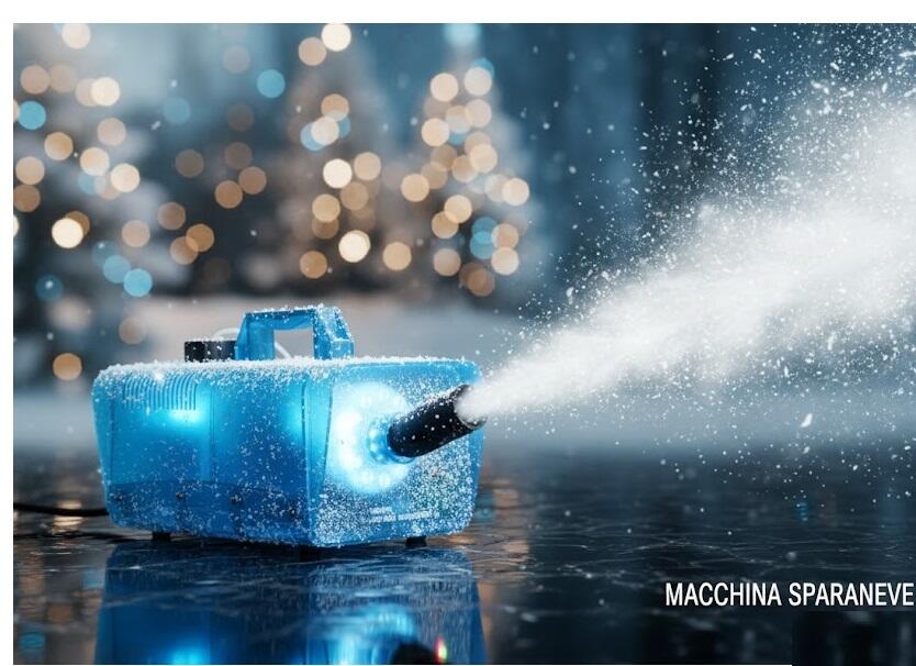 Macchina Professionale 2-in-1: Effetto Neve & Bolle di Sapone - 400W
