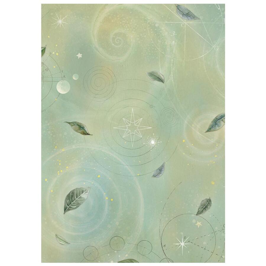 Selezione 8 Carta di riso Fto A6 Backgrounds A new Beginning