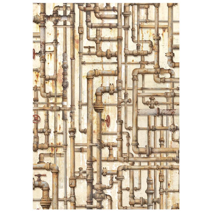 Selezione 8 Carta di riso Fto A6 Backgrounds A new Beginning