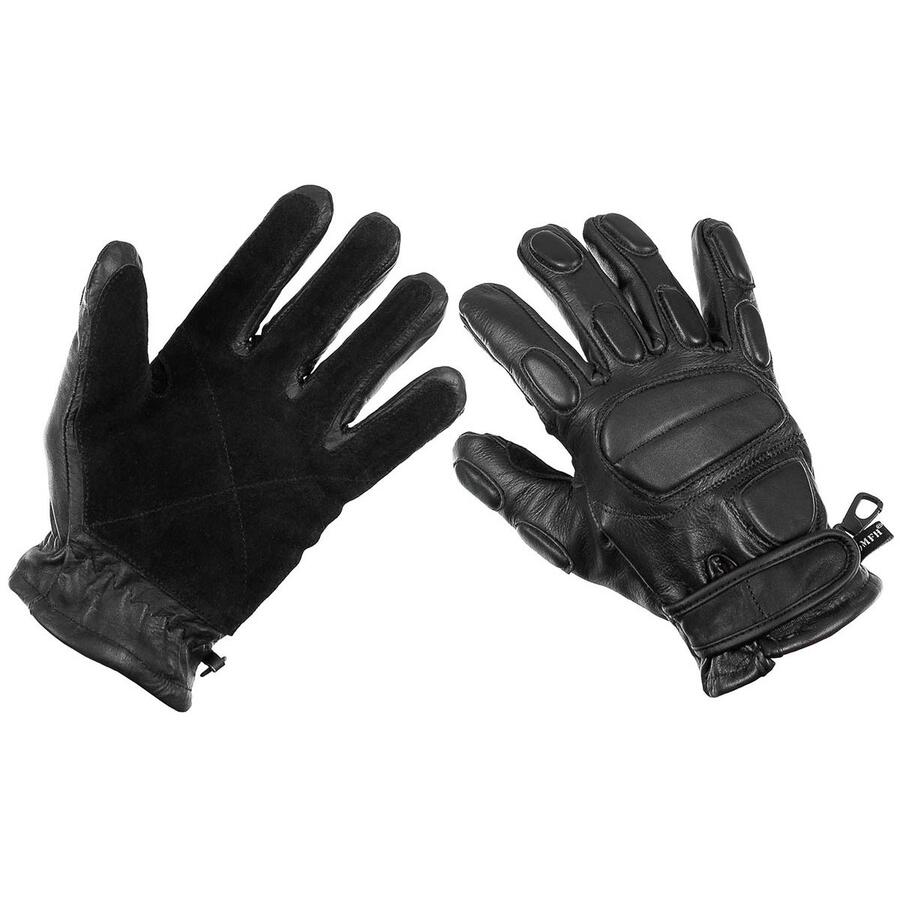 Guanti in pelle rinforzati antitaglio 