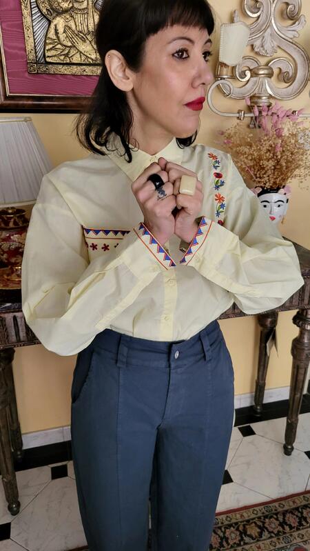 Camicia Ricami 