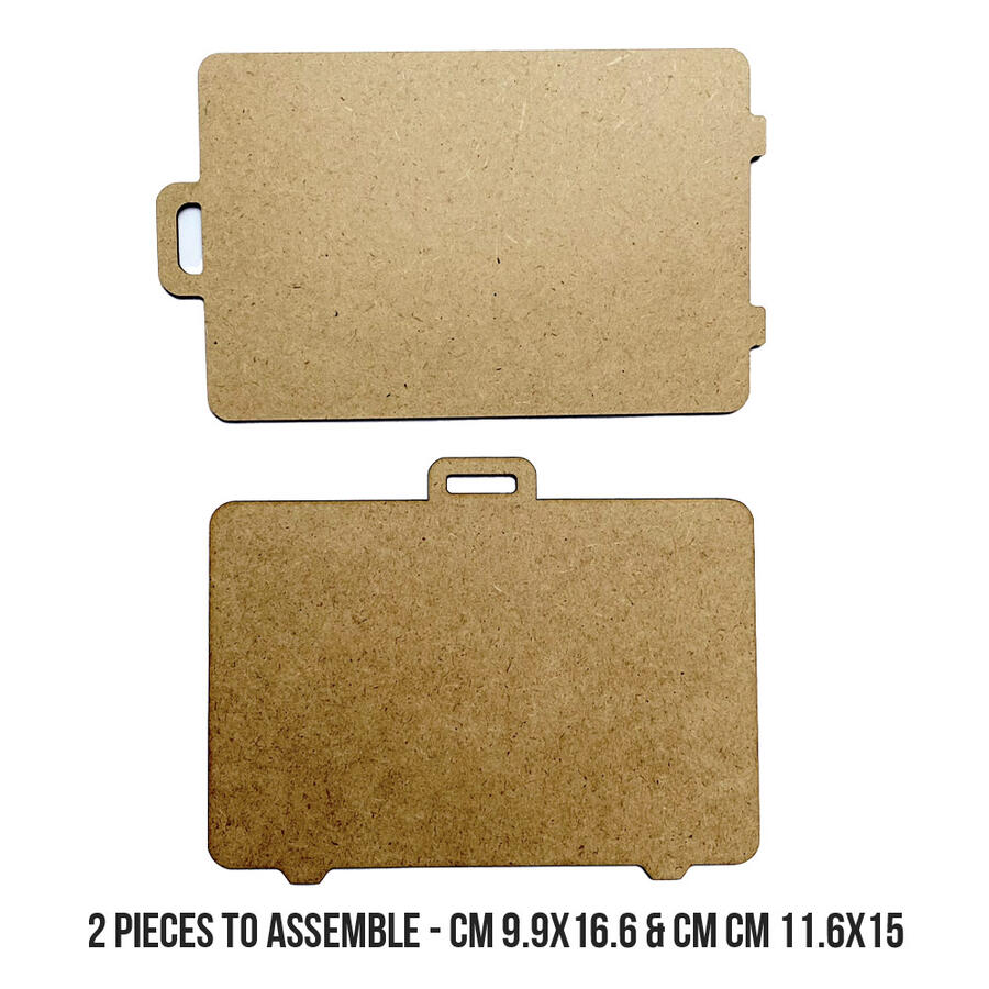 Crafty Shapes Art of Travelling valigie