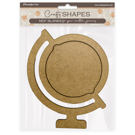 Crafty Shapes Art of Travelling mappamondo