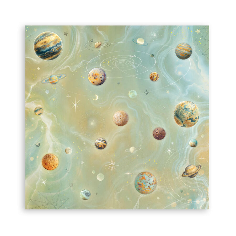 Blocco 22 fogli 20,3 x 20,3 Single Face A new Beginning