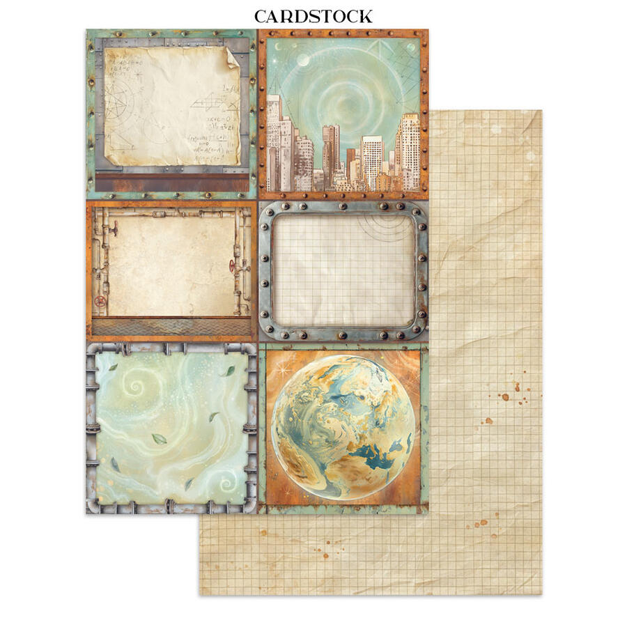 Junk journal stickers, cut-outs, backgrounds A new Beginning