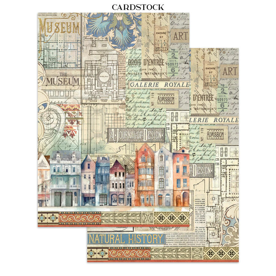 Junk Journal stickers, cut-outs, backgrounds Art of Travelling