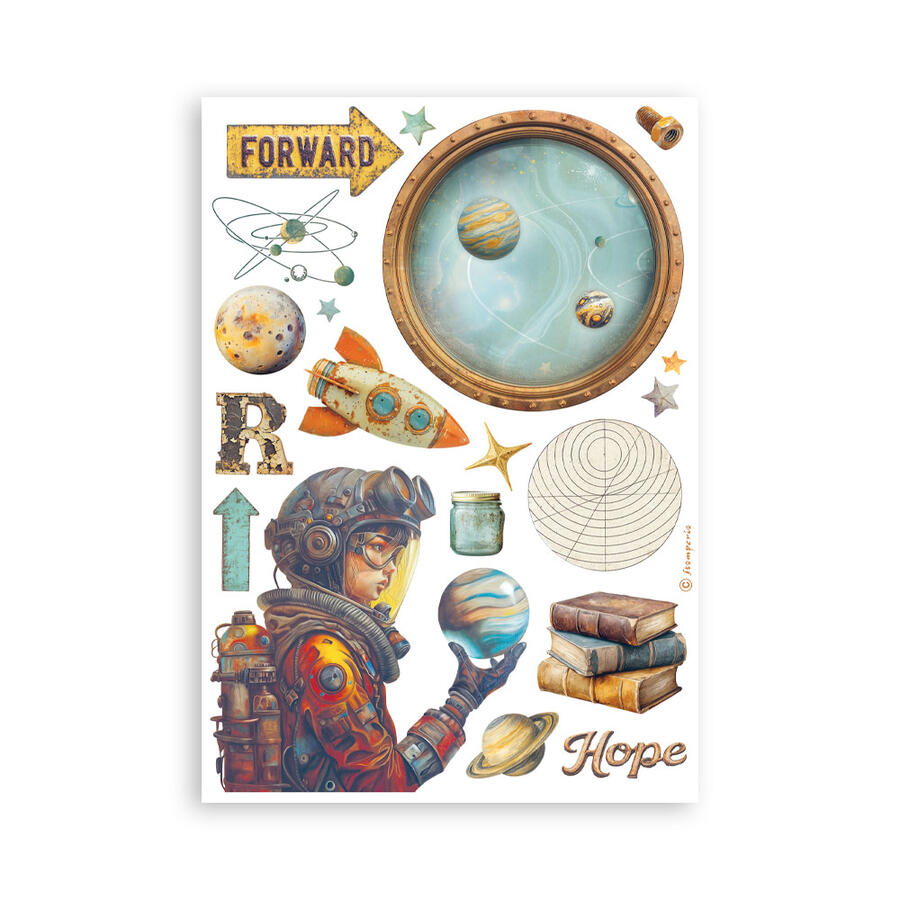 Washi Pad 8 sheets A5 A new Beginning