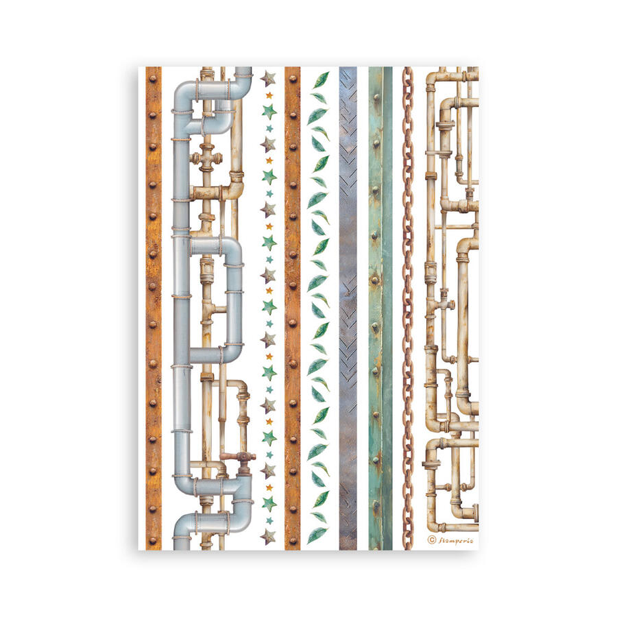 Washi Pad 8 sheets A5 A new Beginning