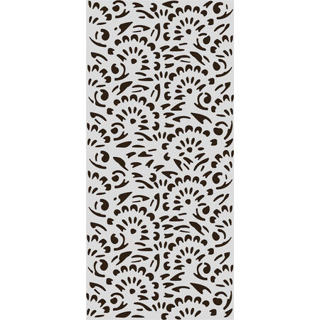 Stencil spesso 12 x 25 cm Art of Travelling bordure