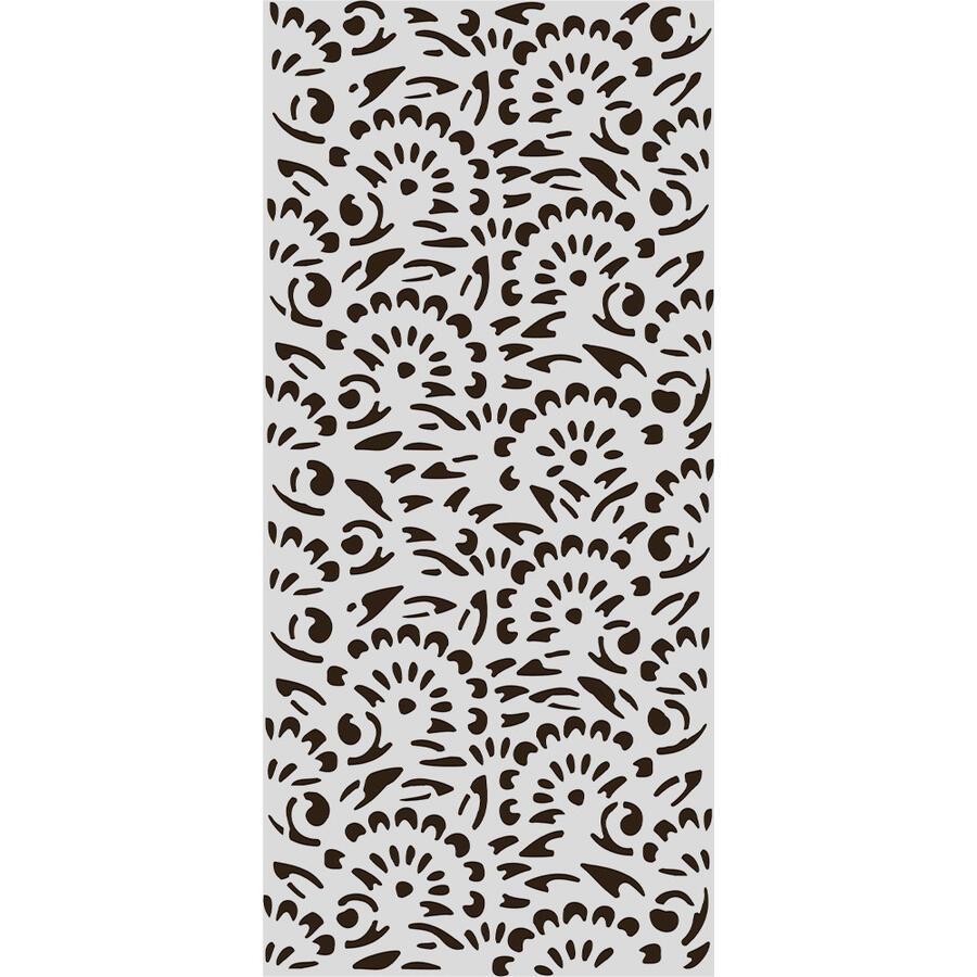 Stencil spesso 12 x 25 cm Art of Travelling bordure