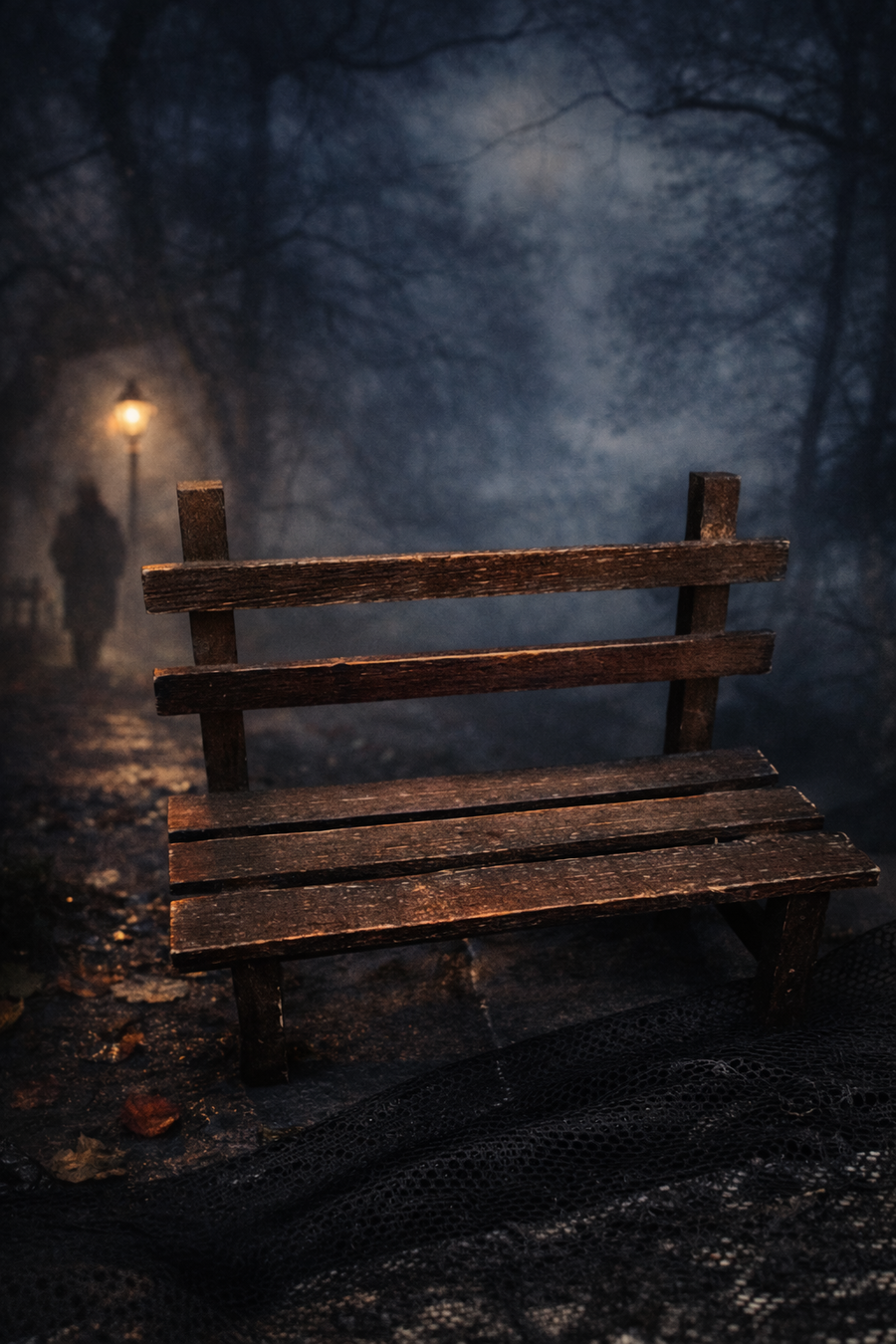 Giulietta sulla panchina bambola in porcellana 