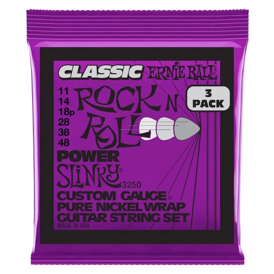 Ernie Ball 3250 Power Slinky Clas RnR Pk 11 48