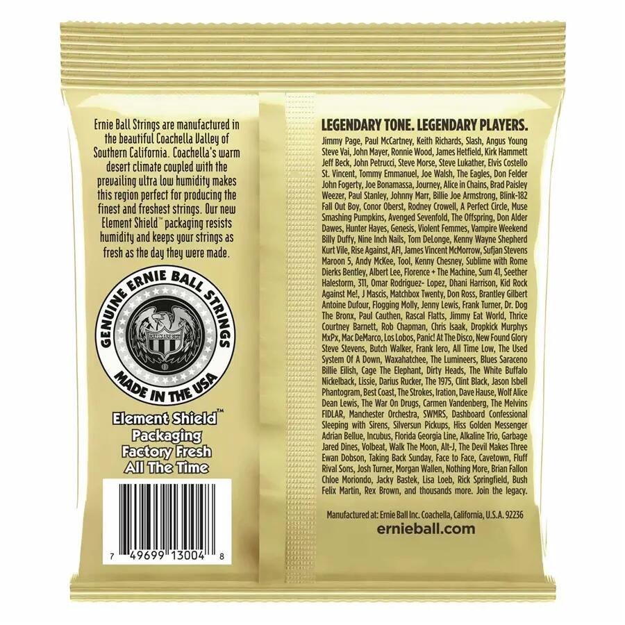 Ernie Ball 3004 Earthwood 80/20 Bronze Light 11-52 - 3 Mute