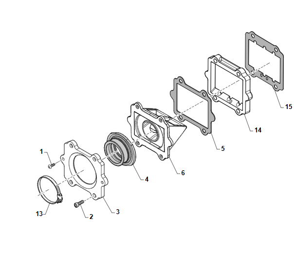 FASCETTA 25/45 PER CARBURATORE VHSH Ø 30