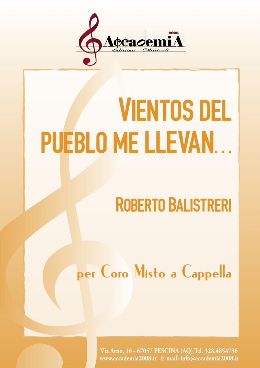 VIENTOS DEL PUEBLO ME LLEVAN (Coro Misto a cappella) - Roberto Balistreri